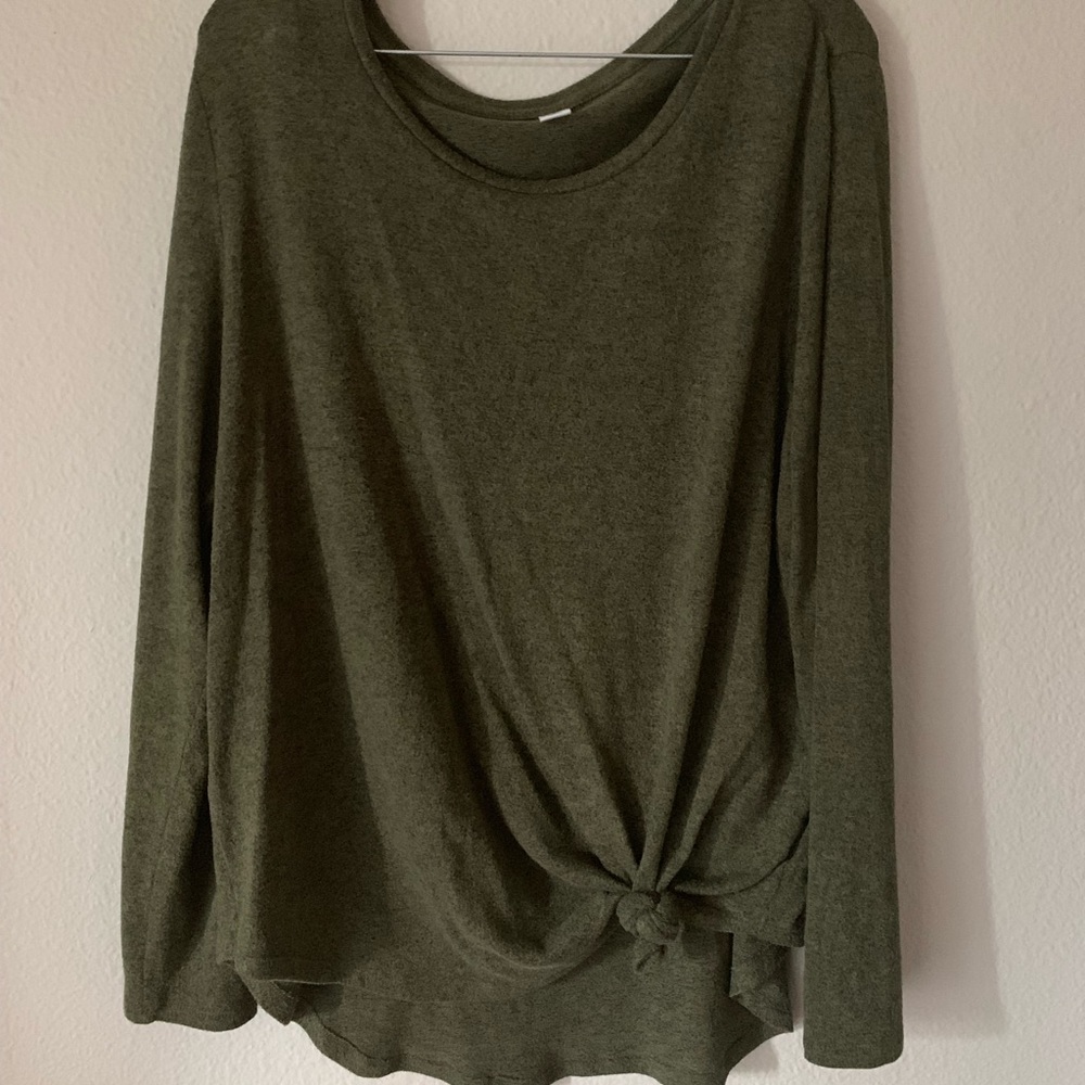 Green long sleeve
